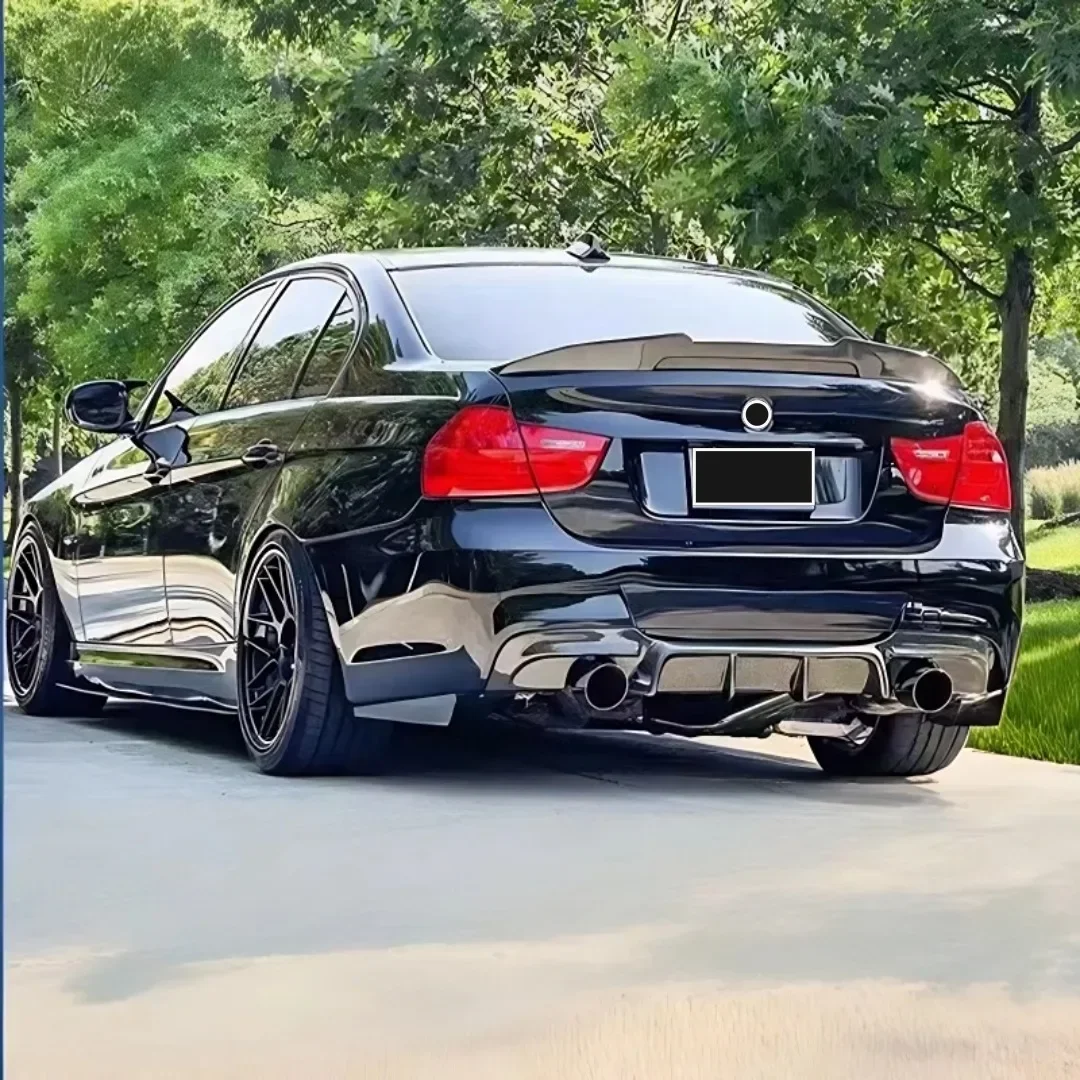 Rear Wing Trunk Lip Spoiler Air Deflector Exterior Parts Tuning Car Accessories For BMW 3 Series E90 E91  2005-2012 325i 320i