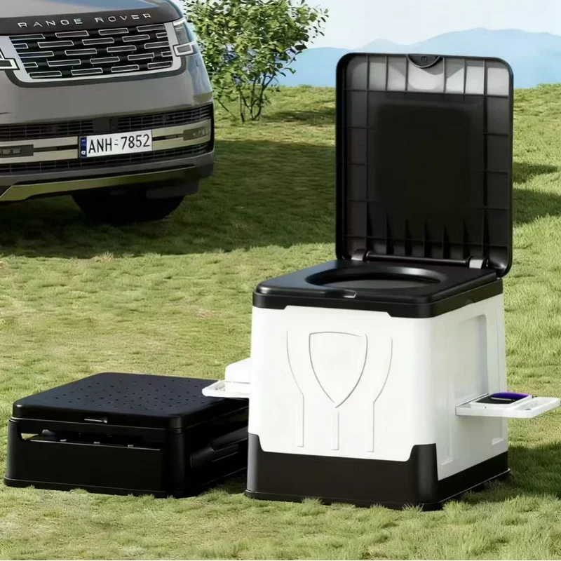 

Складной стол для автомобильного туалета, портативный для взрослых, для самостоятельного вождения, для кемпинга, на открытом воздухе