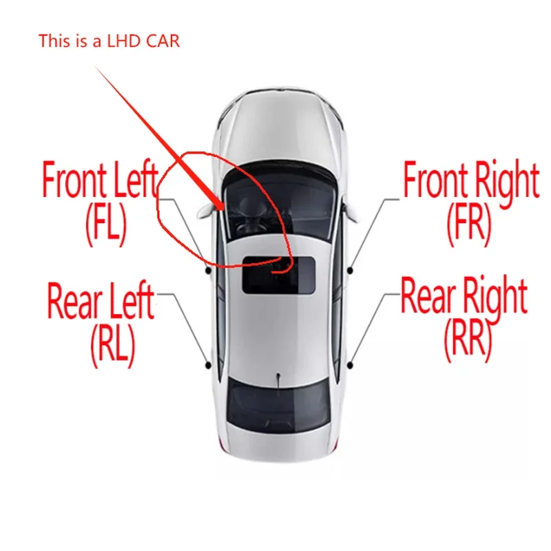 Interior Inside LH RH Front Rear Door Internal Handle For Chevrolet GMC For Cadillac Escalade OEM 15935951 15936892