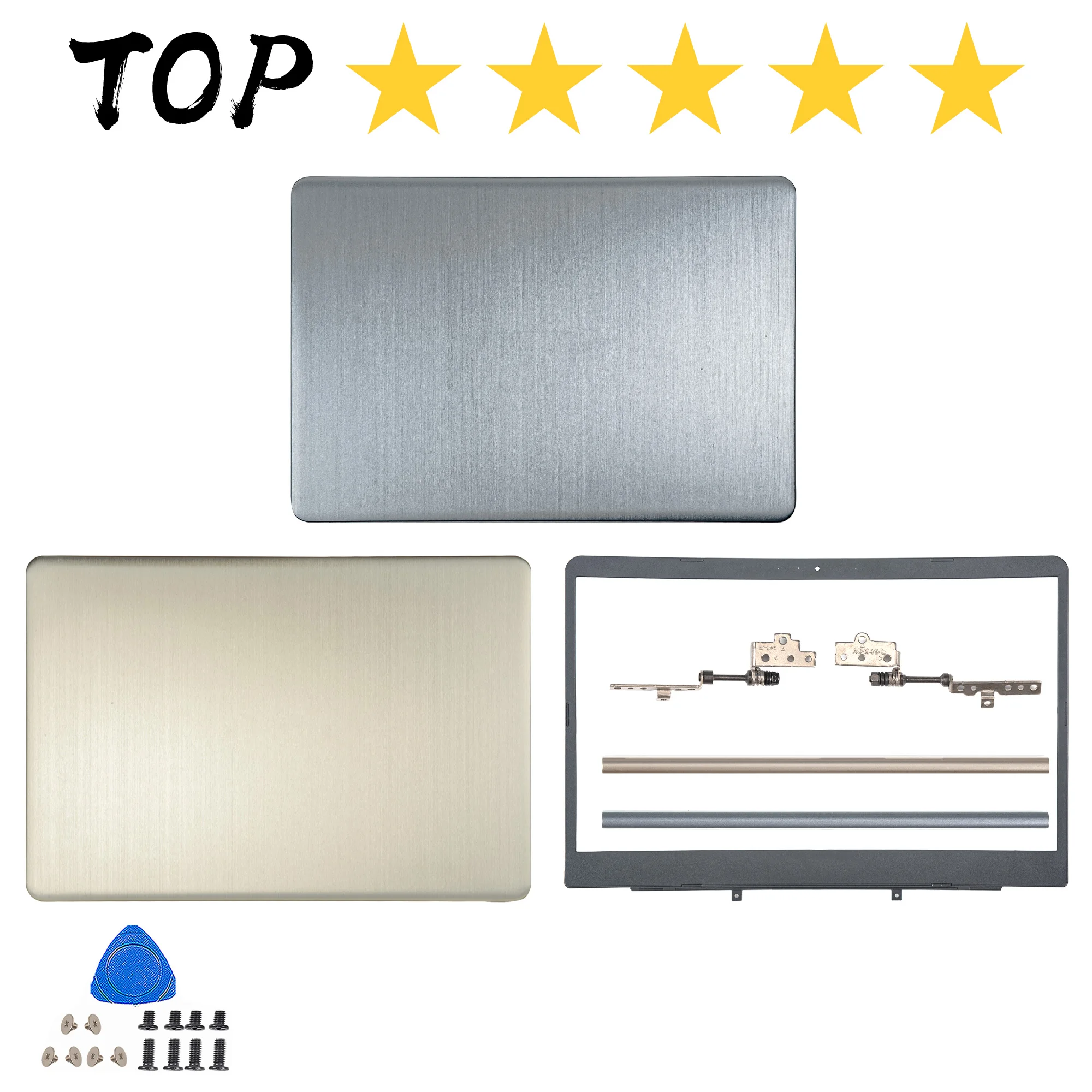 Laptops PC Case For ASUS S4100 S4100V S4200U S410U S4100UQ S4100UA Laptop LCD Back Cover/Front Bezel/Hinges/Hinge Cover