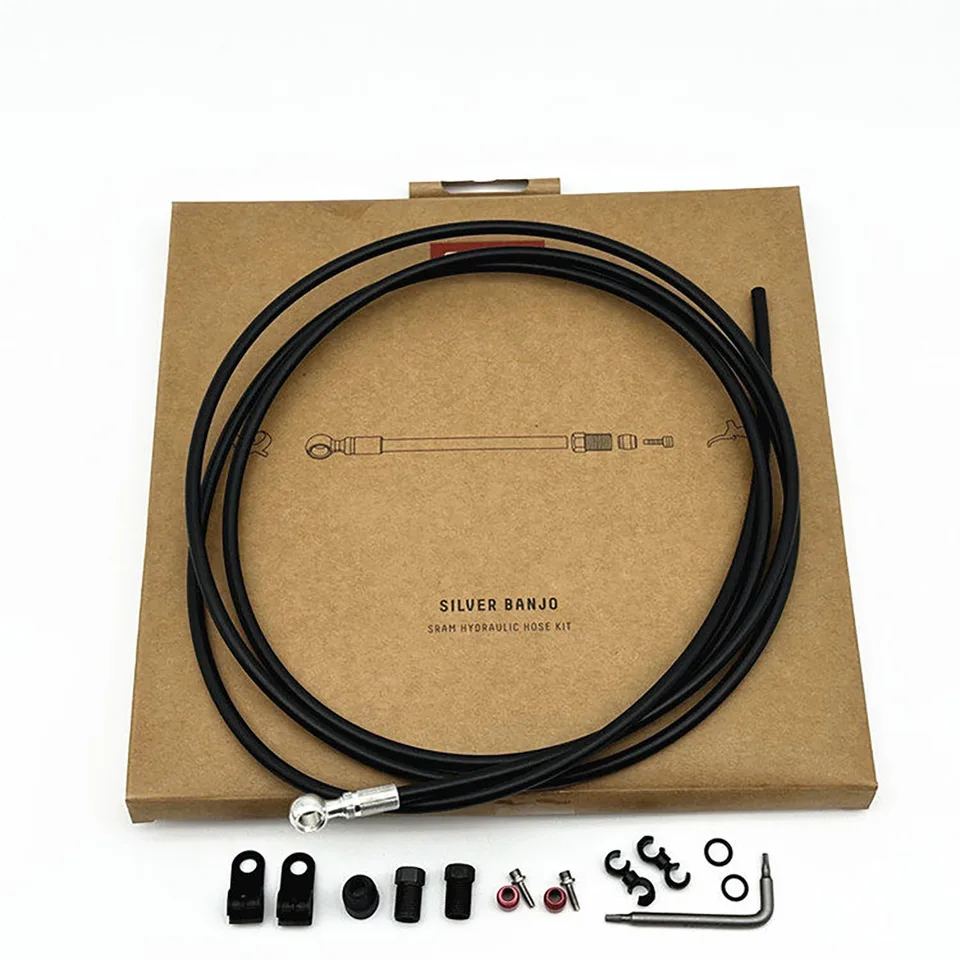 SRAM Disc Brake Hydraulic Hose Kit – Silver Banjo For SRAM