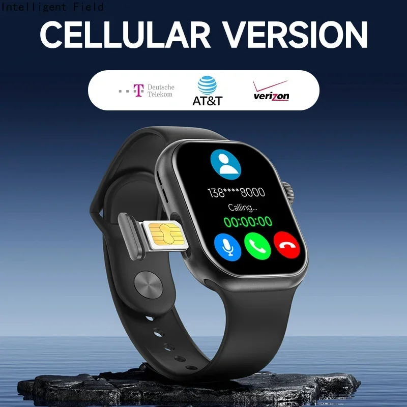 BW06 Pro Max 4G Smartwatch: Android 10, 256GB+8MP Camera, GPS/WiFi/BT 5.2, 2.1" AMOLED, ECG+SpO2