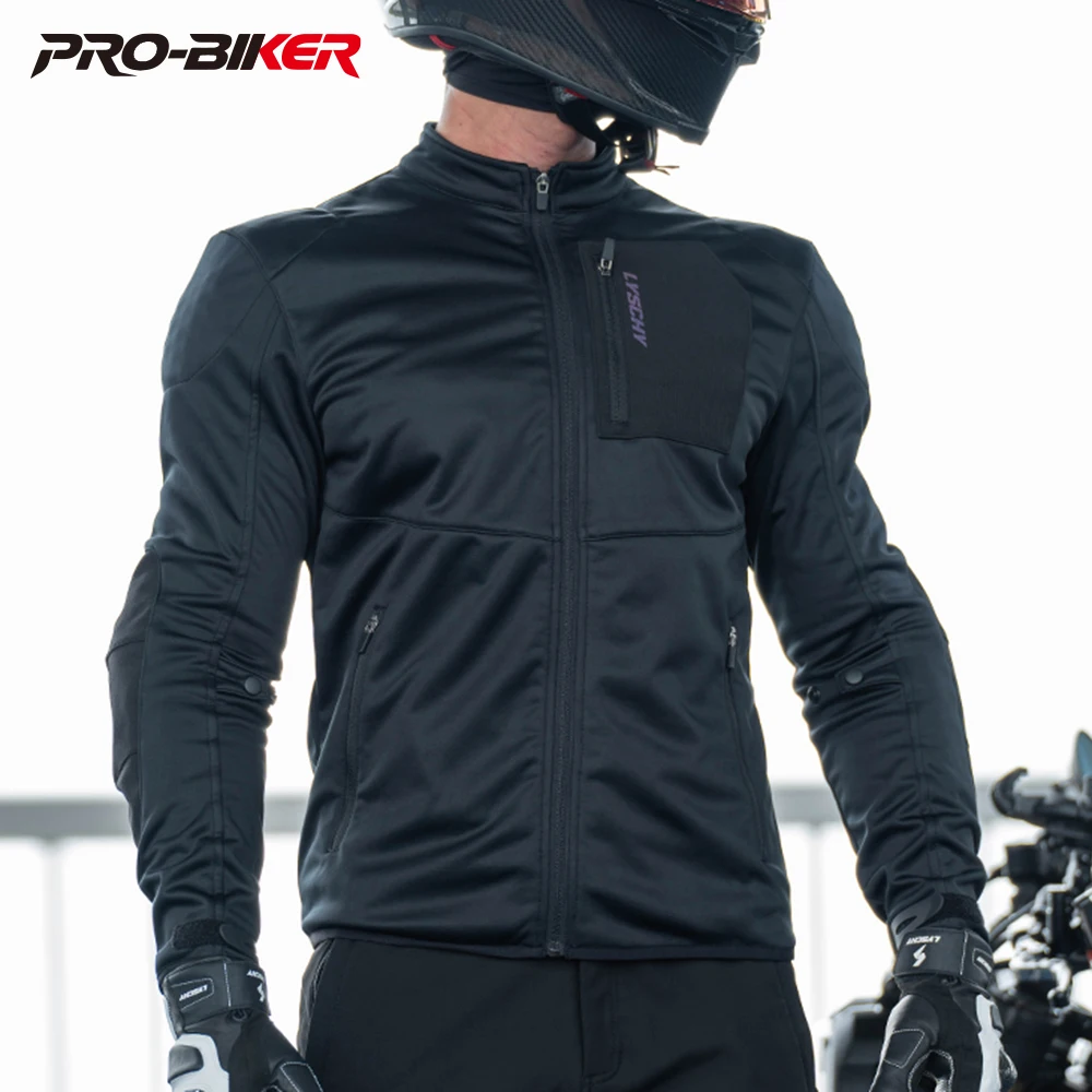 

LYSCHY Мужская мотоциклетная одежда Ветрозащитная велосипедная куртка для гонщика Теплая повседневная одежда для пригородных поездок Водонепроницаемая мотоциклетная одежда