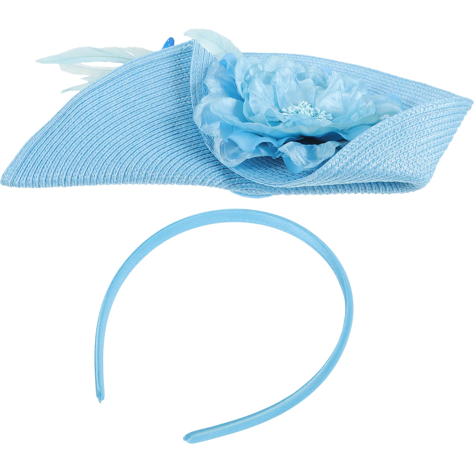 

New Bride Banquet Fascinator Butterfly Headband Lightweight Women Wedding Party Tea Party Hairpiece Fascinators for Women