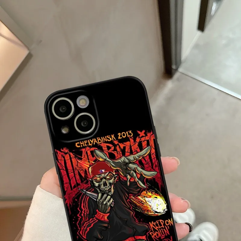 Limp Bizkit Phone Case FOR IPhone 14 13 11 12 Pro 8 7 Plus X 13 Pro MAX XR XS MINI Black Covers