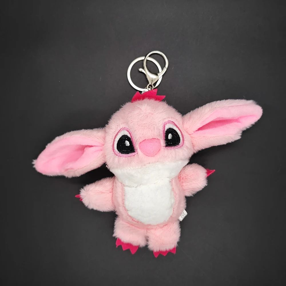 Lilo  Stitch Series Plush Figure Stitch Plush Pendant Keychain Backpack Schoolbag Pendant