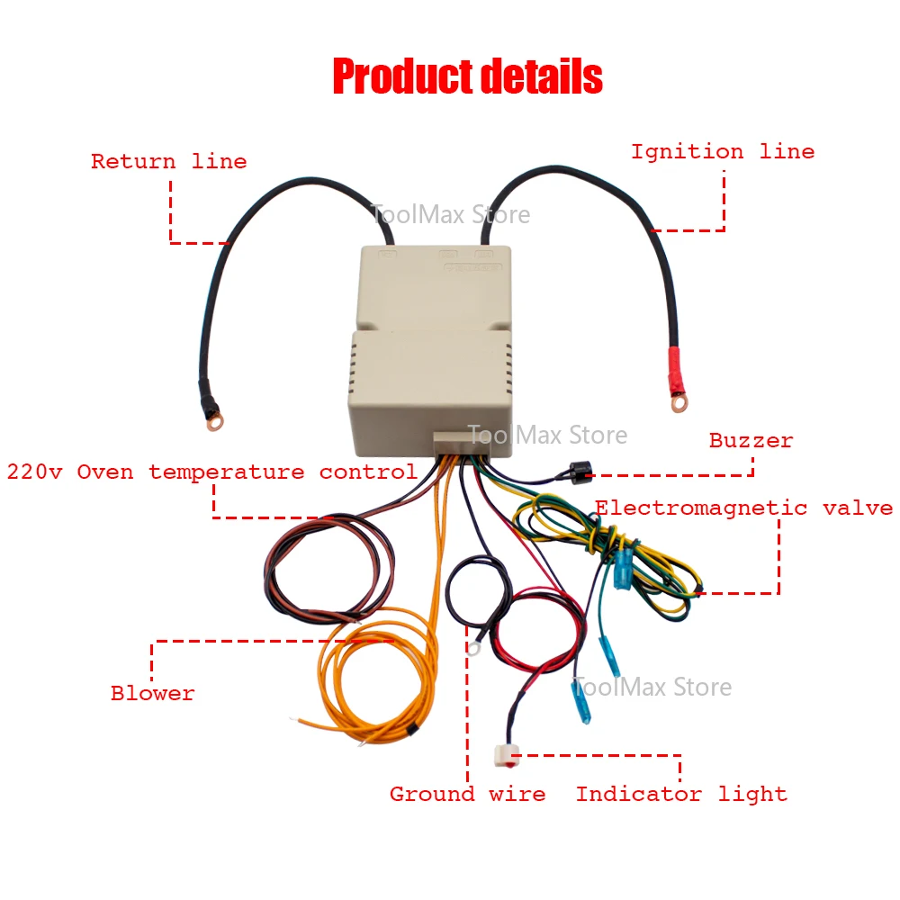 220V Gas Oven Pulse Ignition Controller Universal Catering Gas Oven Spare Parts