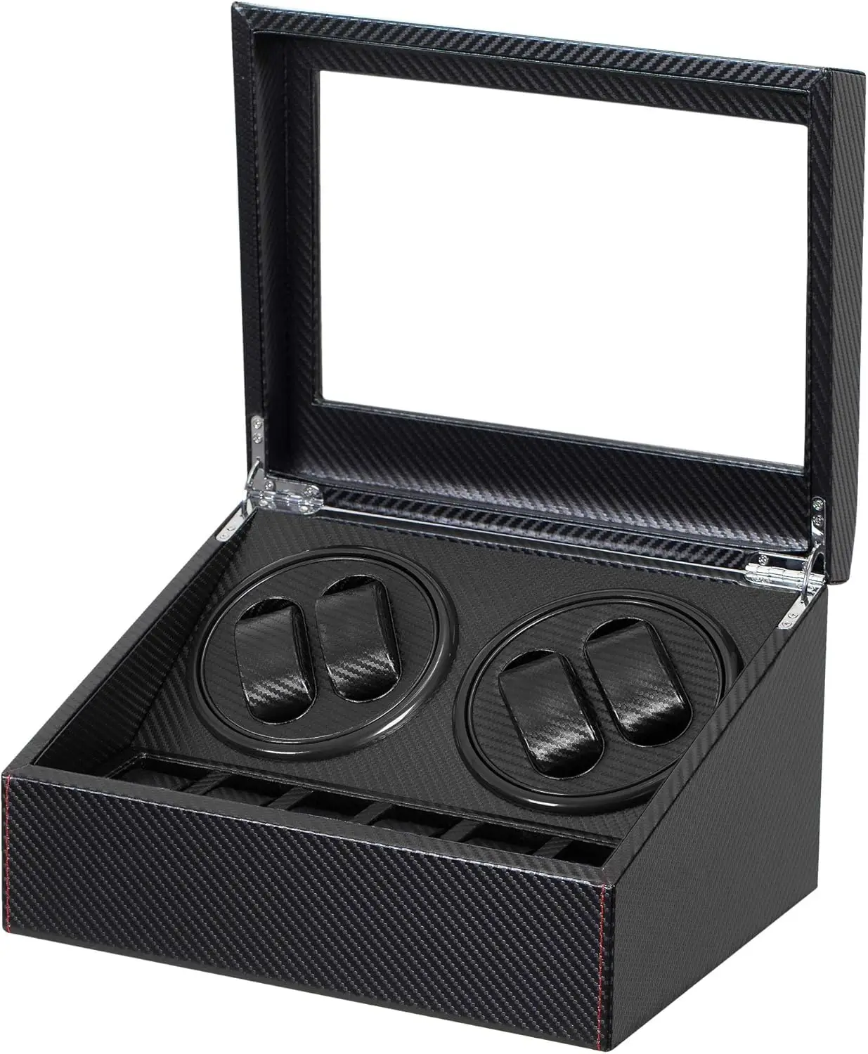 

Автоматический механизм для подзавода часов с 4 моторами, бесшумной работой, дисплеем, 6 подушечками, кожаным чехлом для мужчин и женщин