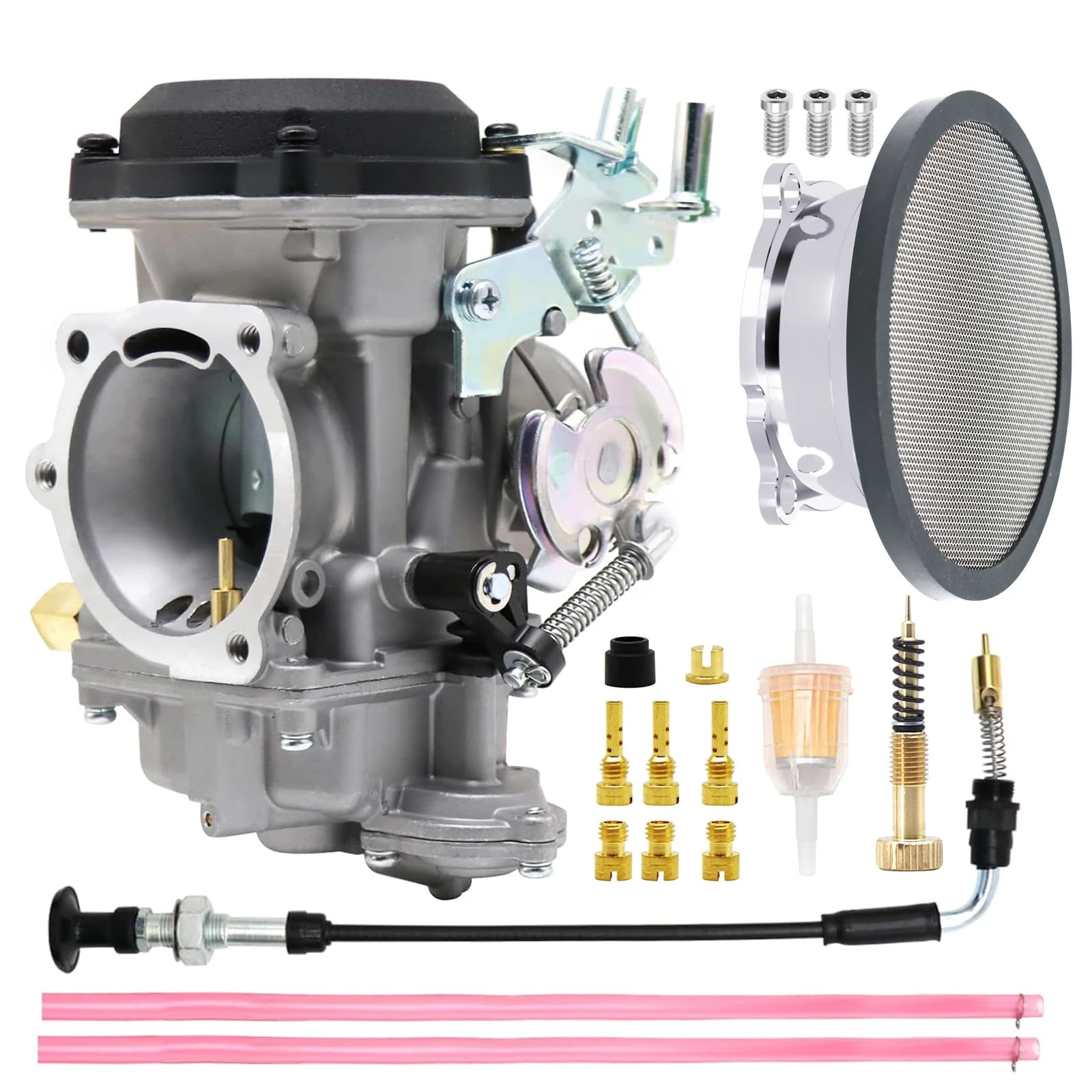 Alconstar Motorfiets Carburateur CV40 40mm set Voor Keihin Harley-davidson Dana Electra Glide FatBoy