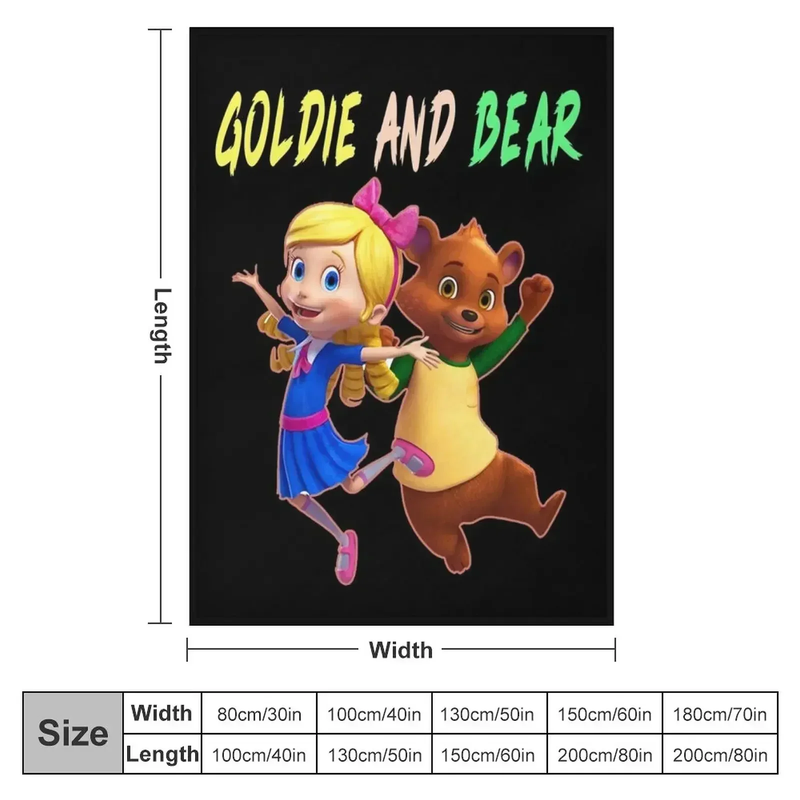 Goldie and Bear stuffed animalscostume gift for Fans goldie and bear birthday party ideas Throw Blanket for sofa Blankets
