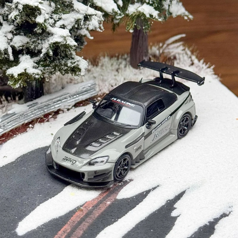 1-64-hong-kong-car-show-limited-edition-s2000-alloy-grand-finale-miniature-simulation-car-model-boys'-toy-custom-festival-gift