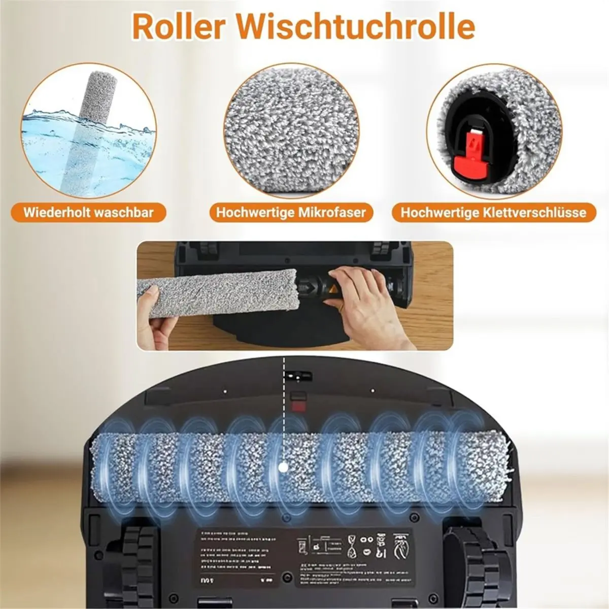 today@buy-eufy-s1-omni-s1-pro用交換キット：メインブラシ1個、ローラーモップ1個、フィルター4個、サイドブラシ6個、ダストバッグ6個