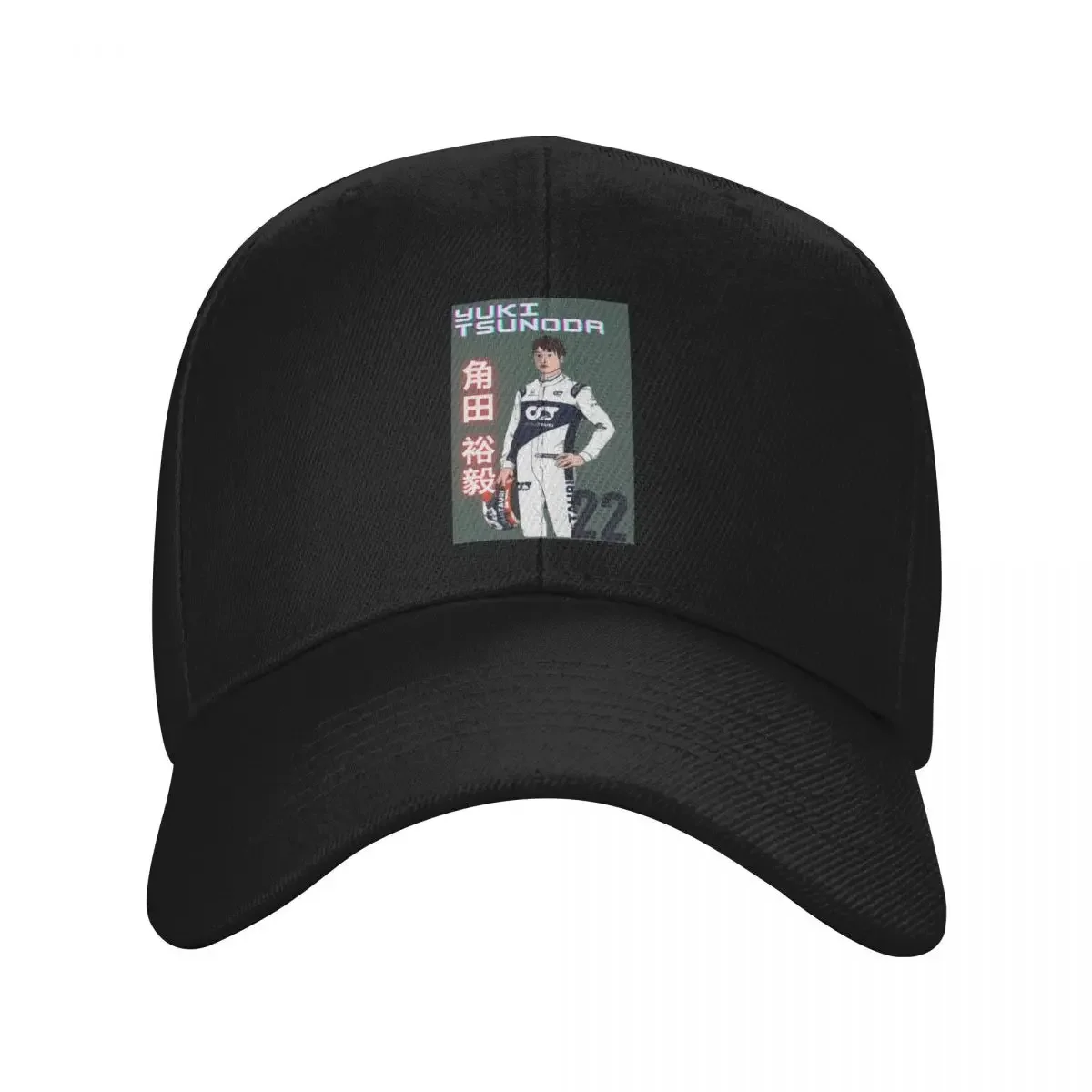 Yuki Tsunoda Baseball Cap Custom Cap funny hat Dropshipping beach hat Wear Men Women's