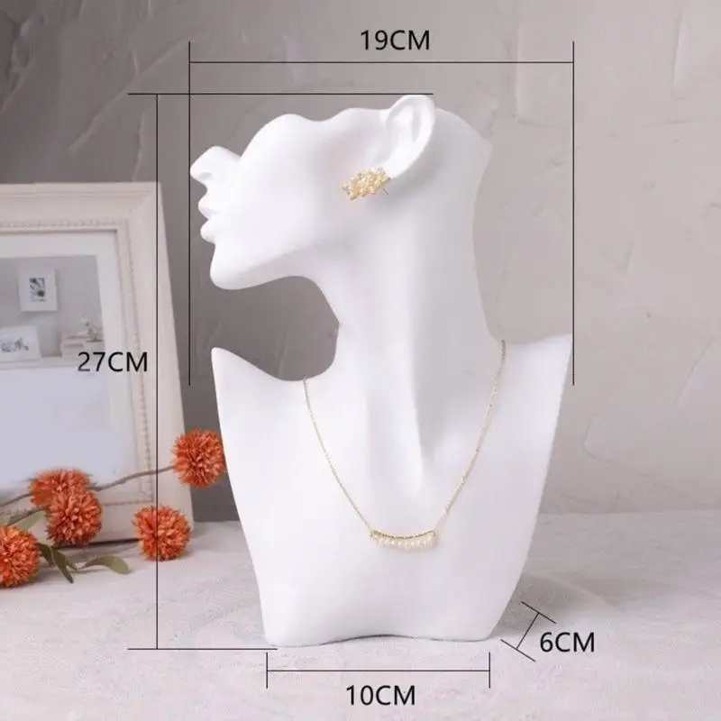 

R1WE стильное миниатюрное ожерелье из смолы, прочная основа для хранения ювелирных изделий, украшение для дома для розничной