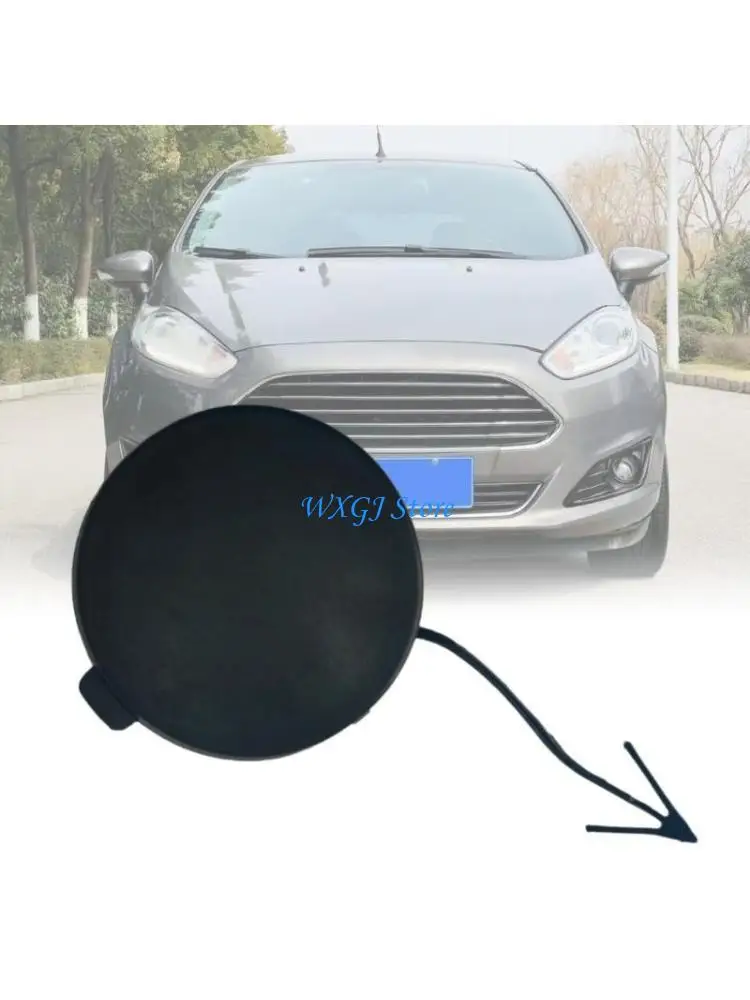 

37JE Front Bumper Tow Hook Cover Caps Towing Eye For Fiesta 1805922 C1BB17A989AA