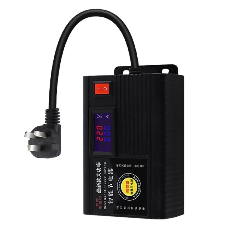 Intelligent Power Saver With LCD Display 110000W High Load Capacity Up To 50 Percent Energy Saving For Home Office Commercial