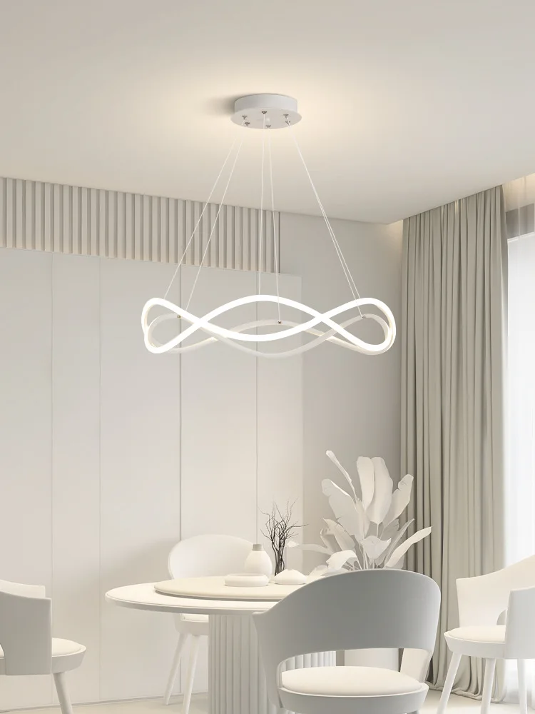 Living room chandelier, modern simple atmosphere, creative personality hall main light, Mijia smart lamp, whole house package co