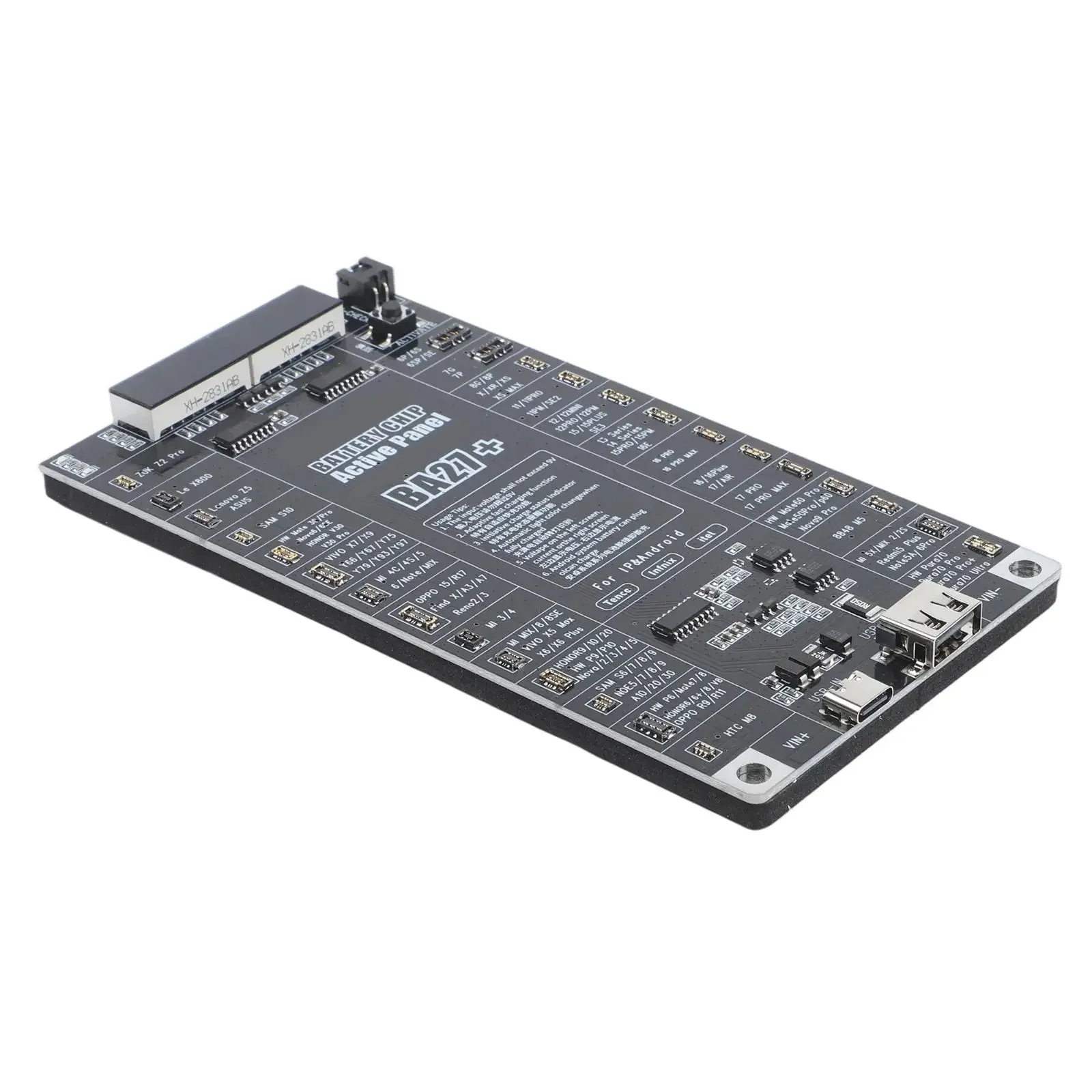 BA27+ Battery Activation Test Board For IPhone 6-16PM For Android Motherboard ABS 4.2V-4.5V Battery Activation Detection Board