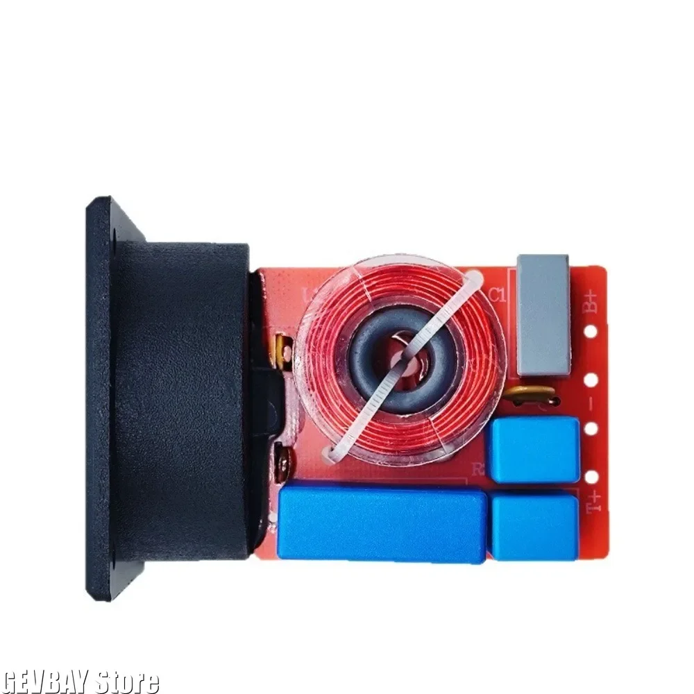 80W 2 Way Crossover Filter – Hi-Fi Speaker Frequency Divider with Junction Box