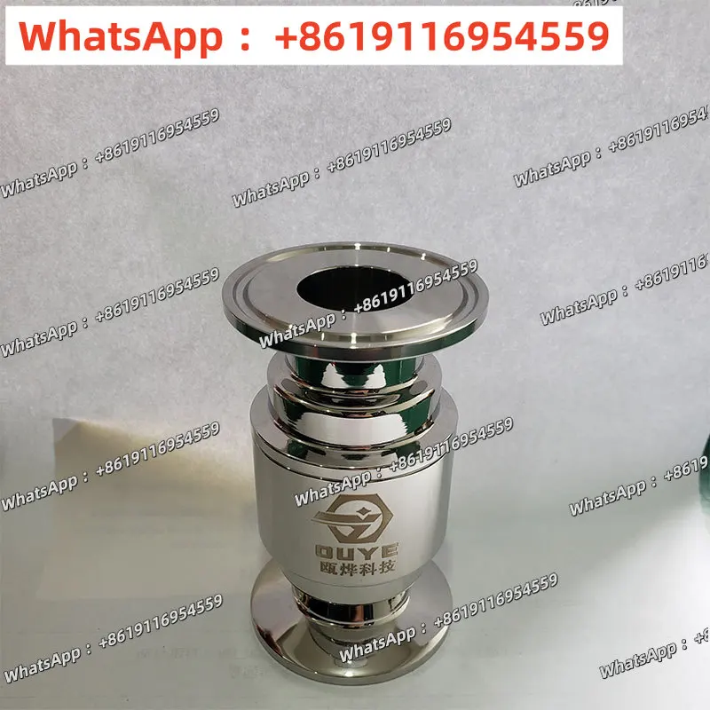 Stainless steel disc quick-release trap clean steam sanitary grade 316L material