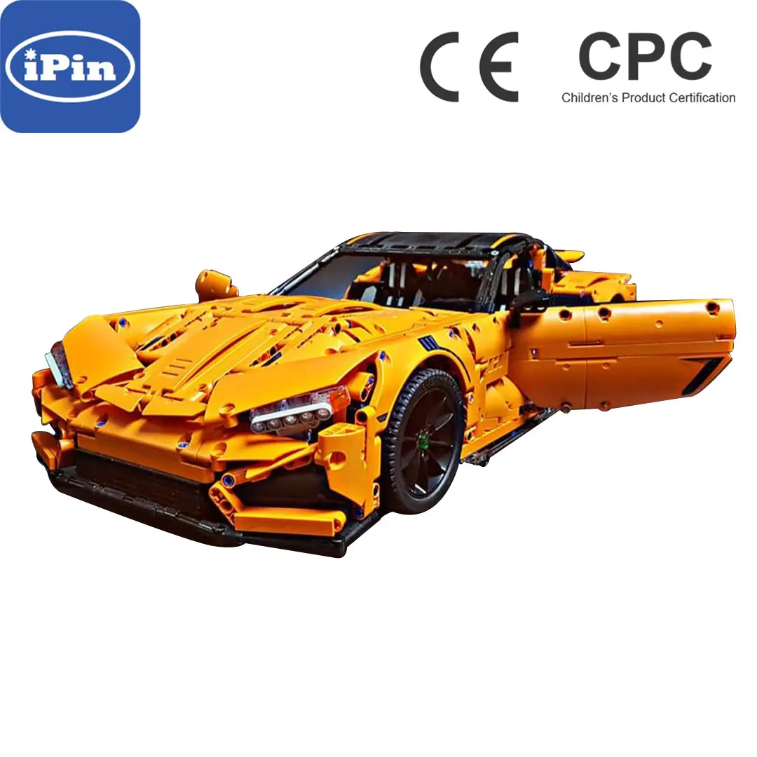 MOC-43401 Sports Car 3208PCS Building Block DIY Technology Assembly Electronic Drawing Toys For Kids Birthday Present