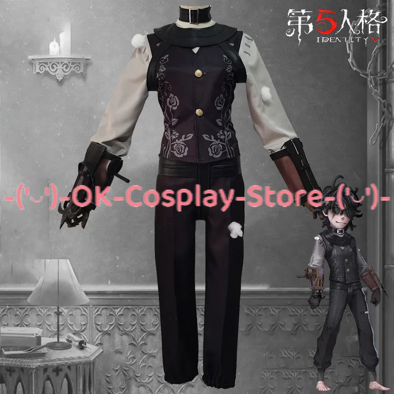 Game Identity V Blind obedience Illness Emir Cosplay Costume Fancy Suit Amir Cosplay Hallween Carnival Uniforms Custom Made