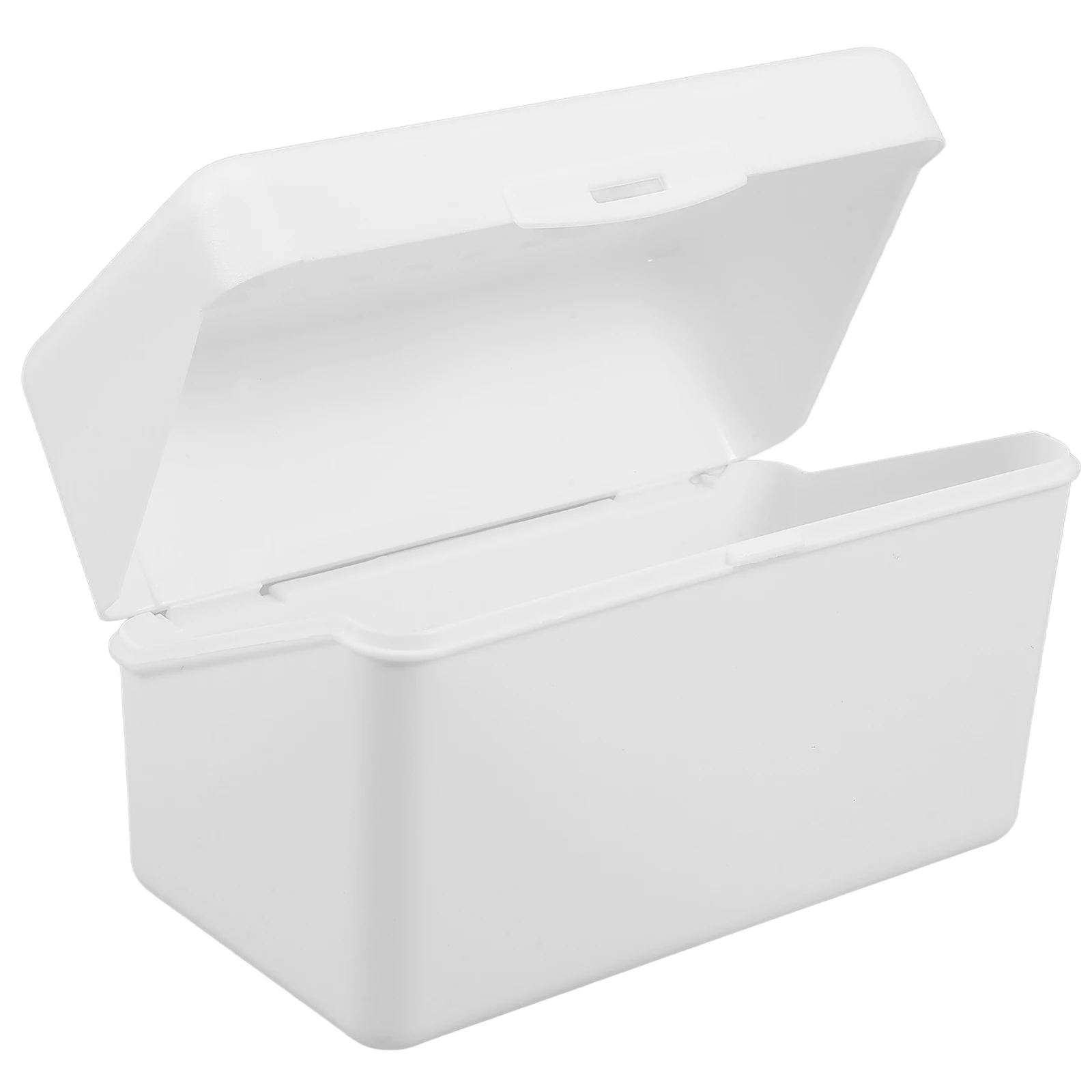 

Card Box Office Container American Style White Abs Flash Organizer Desk Storage Tidy Clean Multi Function