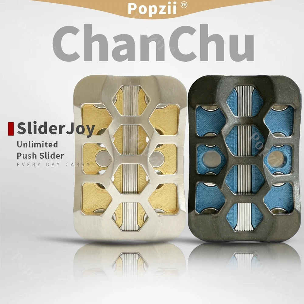 

Слайдер SliderJoy EDC Unlimited Push Slider: игрушка для снятия стресса для взрослых, трюки с пальцами, EDC-флиппер, игрушка для декомпрессии