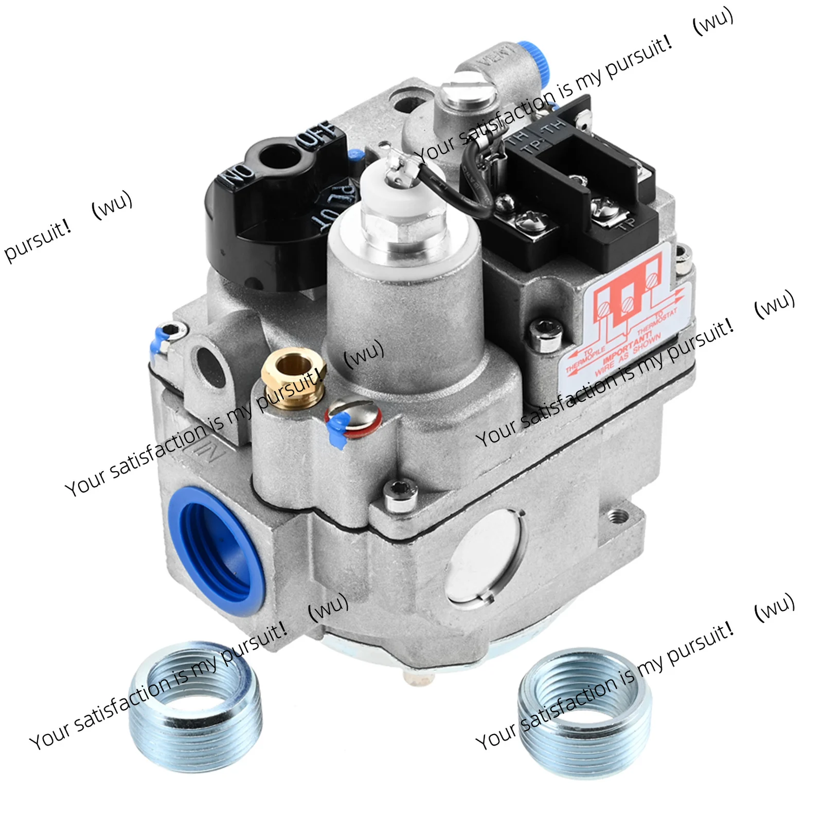 Repuestos para freidoras de gas: Válvula de gas de milivoltios serie 700 para termostato Robertshaw 700-506, válvula de gas combinada para calentador de piscinas