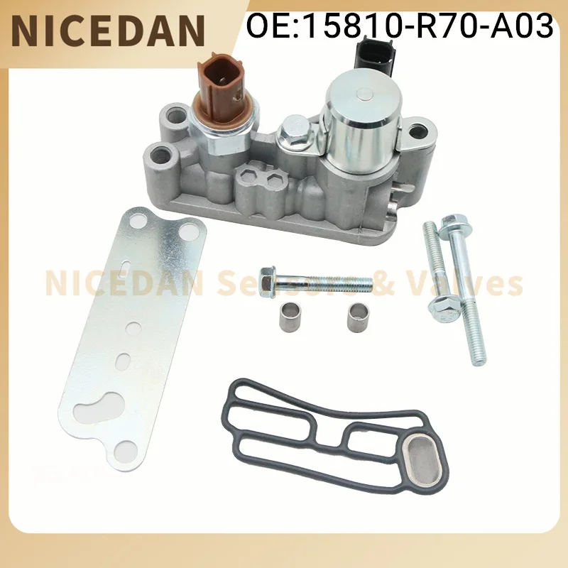 

15810-R70-A03 Car Variable Timing Solenoid VVT Solenoid Valve For ACURA RDX HONDA ACCORD CROSSTOUR ODYSSEY PILOT 15810-R70-A04