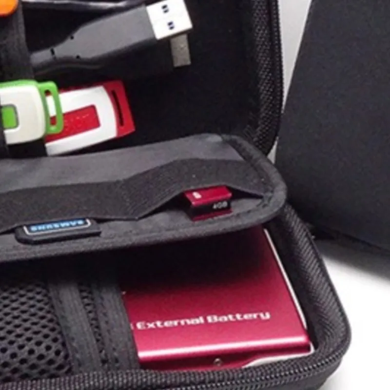 Hot Sale Power Bank Waterproof Storage Bag Digital Gadgets Travel Organizer Case for Phone Data Cable U Disk SD Memory Card - view 6