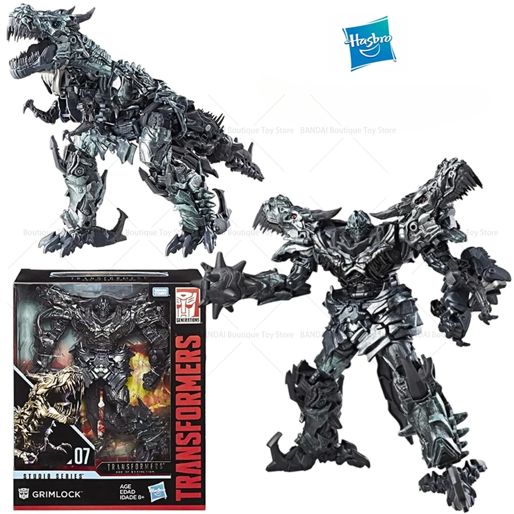 Hasbro Transformed Toys Studio Series SS07 Grimlock 22 см Leader Class Аниме Оригинальная фигурка Модель Игрушка Подарочная коллекция