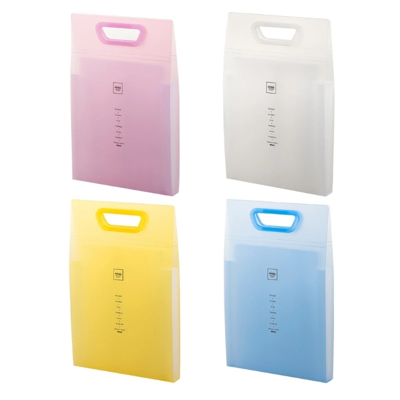 

Расширяемые портфели документов с 13 отдельными отделениями, водонепроницаемой пластиковой текстурой