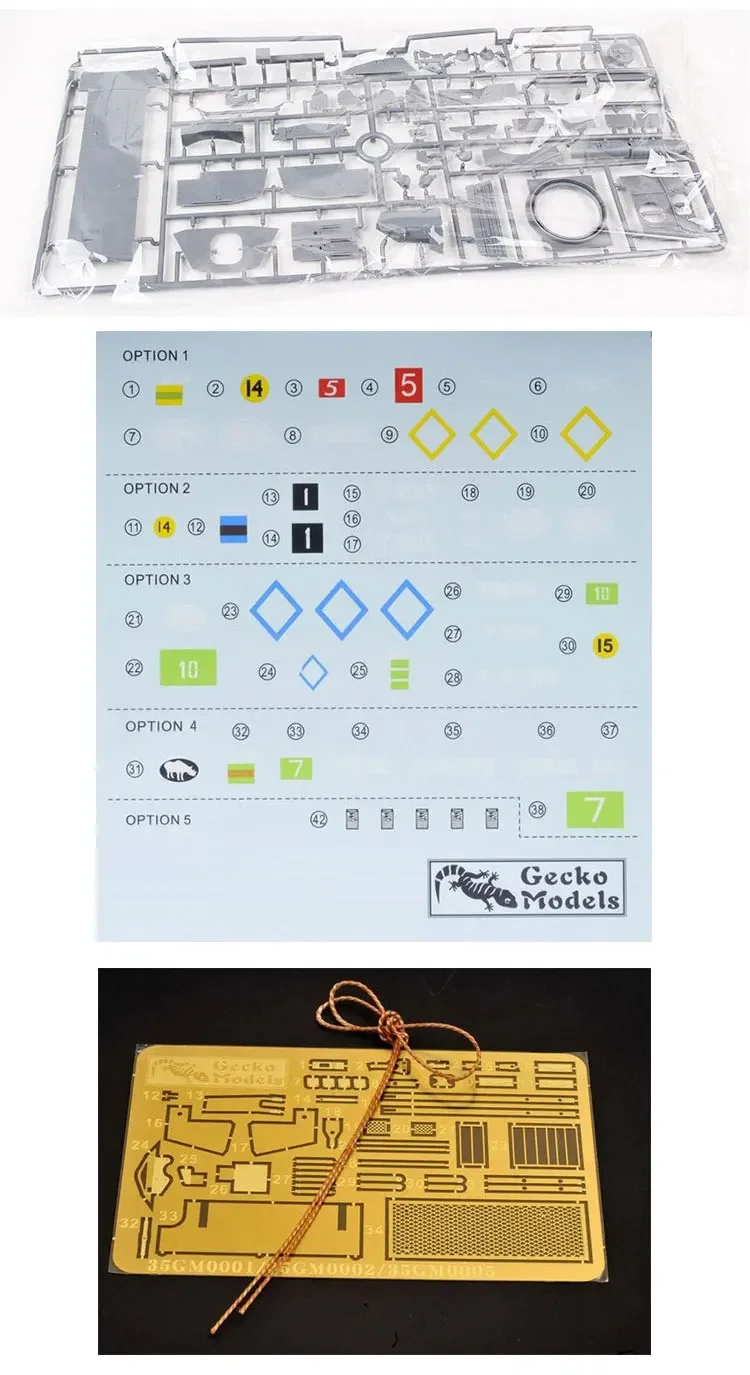 Modelo Gecko Kit de modelo a escala 1/35 35GM0005Cruiser Tank A10 Mk.I