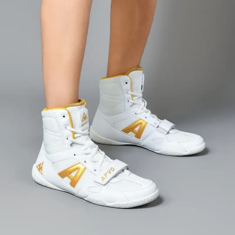 

Professional Wrestling Boots Men Women Brand Boxing Shoes Couples Breathable Fighting Shoe Comfortable Gym Training Shoe Unisex