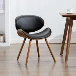 Kitchen Chair European Modern Simple Luxury Chair Back Space Saving Practical Solid Wood Dining Nordic Furniture dining chairs