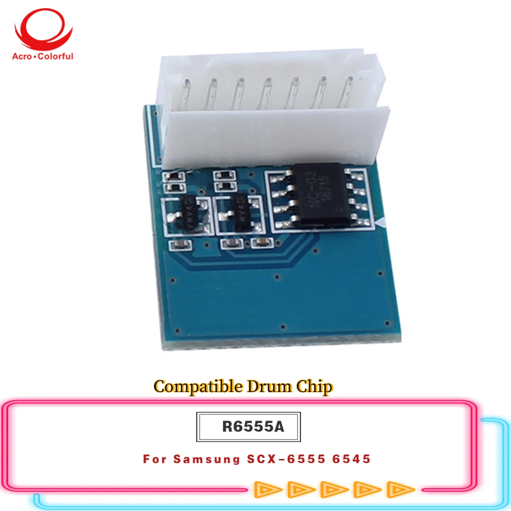 80K R6555A Compatible Drum Chip Apply to Samsung SCX-6555 6545 Laser Printer Cartridge