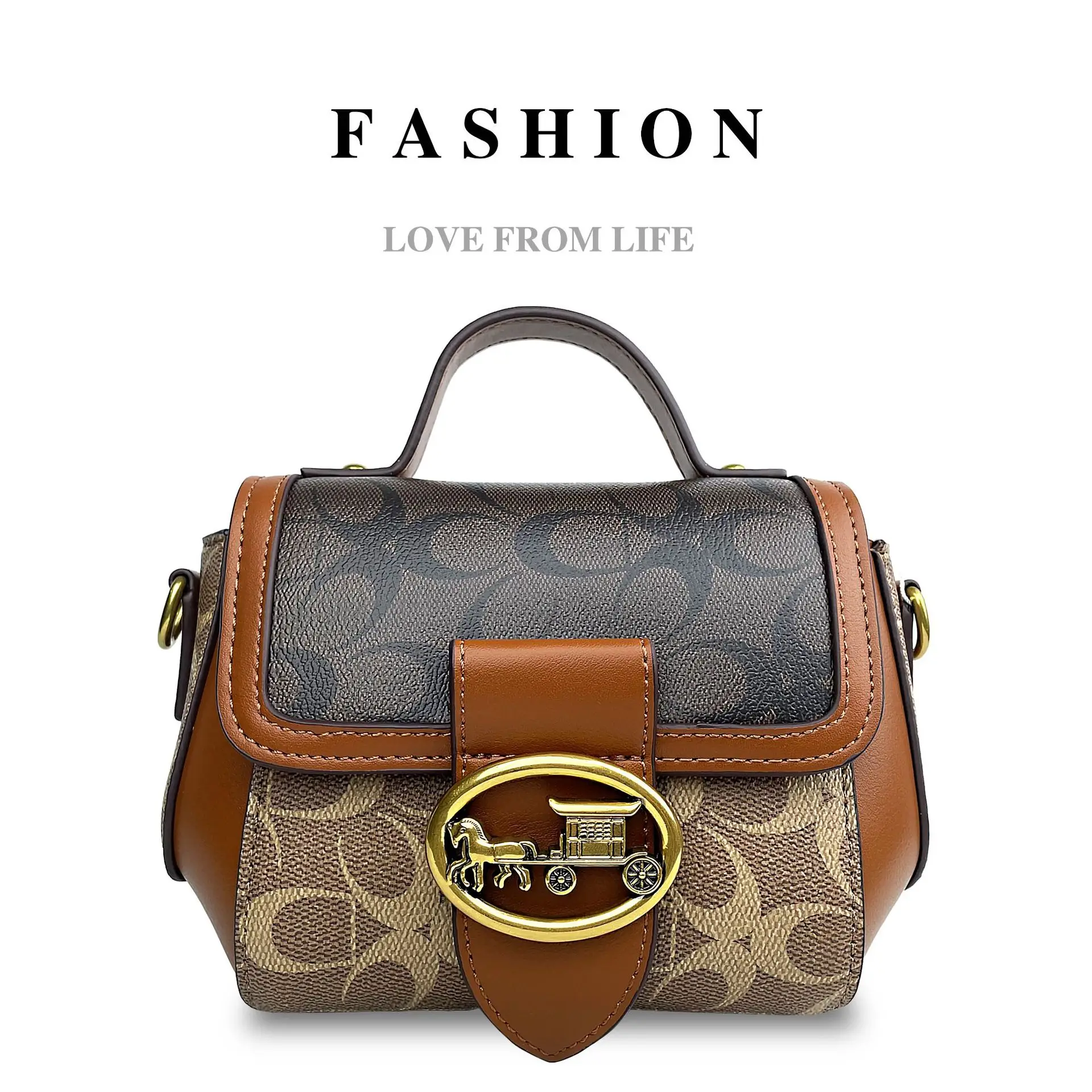 2024 Luxury Designer New Style Portable Crossbody Popular Bag Coffee Shoulder Bag