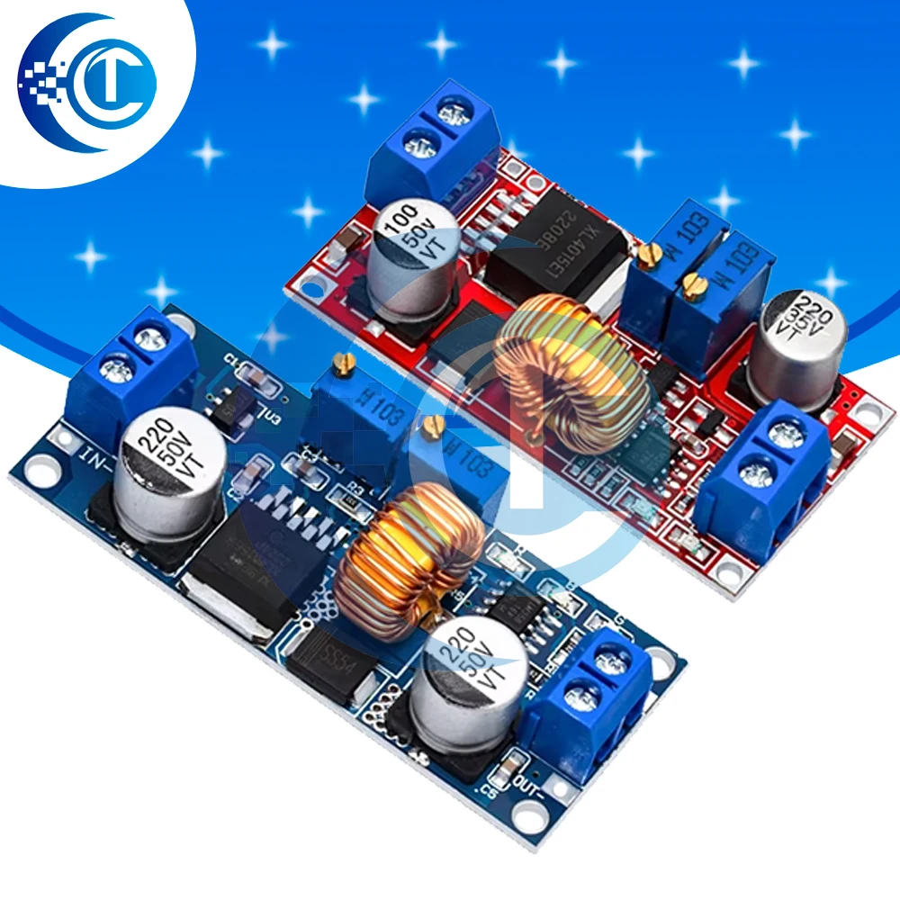 XL4015 5A DC-DC CC CV Adjustable Buck Converter Step Down Module for Lithium Battery Charging