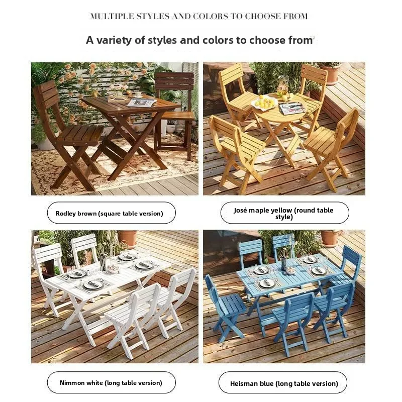 Foldable table and chair combination, casual tea table, small tea table, three-piece set, one table and two chairs, sunscreen
