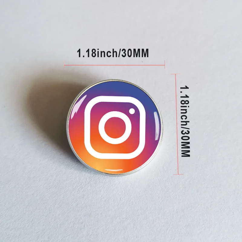 NFC Fridge Magnets Epoxy Tag Instagram Google Review WhatsAP Marketing Promotional Gifts Anti Metal Refrigerator Magnet 13.56mhz