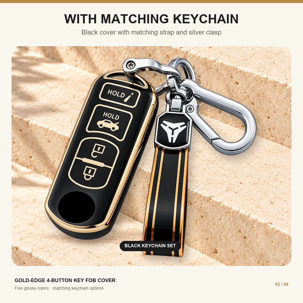 4 Buttons for Mazda 2 3 5 6 7 CX-3 CX-4 CX-5 CX-7 CX-9 Axela Atenza TPU Car Key Case Cover Shell Protection Fob Accessories