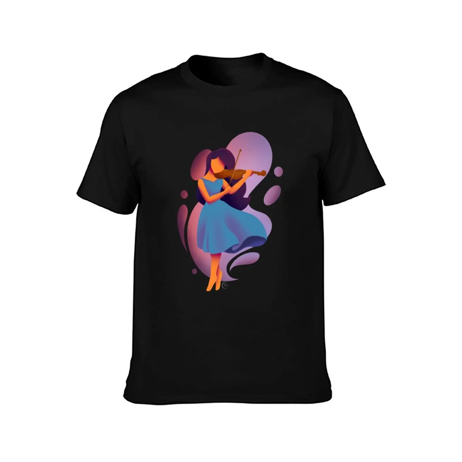 The Color of Sound T-Shirt Summer Casual Cotton Tee Oversized Streetwear Tops Vintage Graphic Print Loose Fit Short Sleeve
