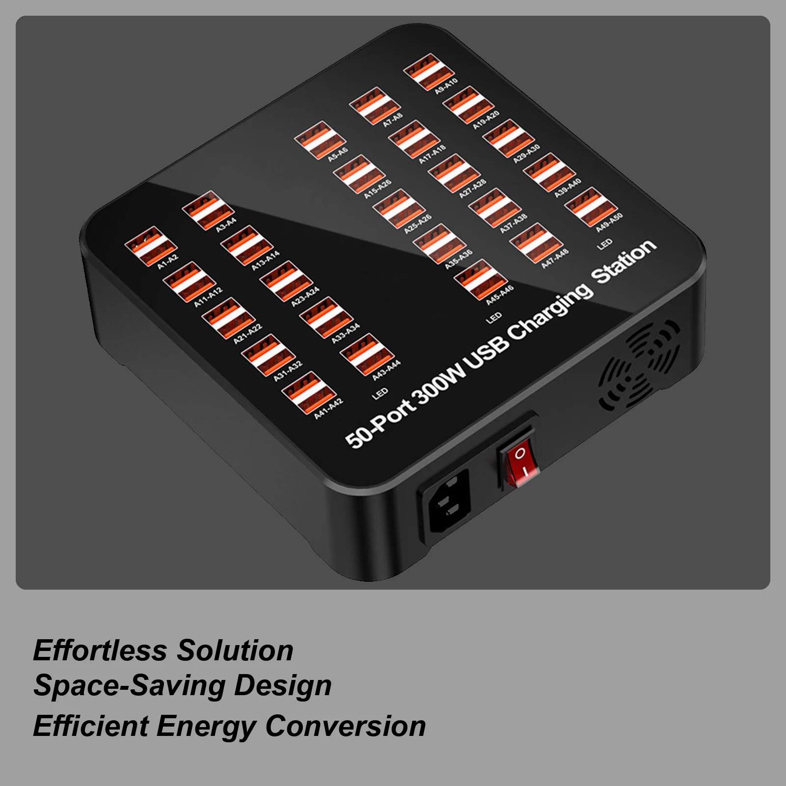 

USB Charging Station Multiple Port Charging Dock Portable Adapter Smart Plug For Dorm Travel Car Desktop Tablet Bedroom Kitchen