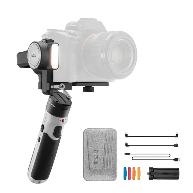 Crane M2S M2 S 3-Axis Camera Stabilizer Anti-Shake Handheld Gimbal for Mirrorless DSLR shooting vlog video