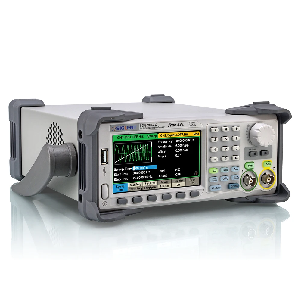 Siglent SDG2042X SDG2082X SDG2122X Portable Arbitrary Waveform Generator High-Quality Cost-Effective Signal Generator