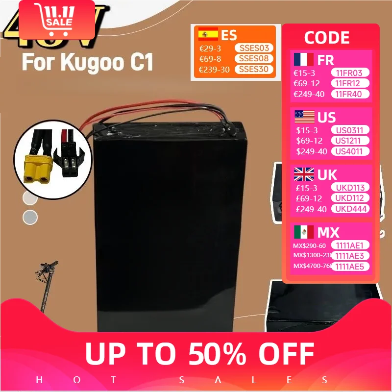 

48V 13S4P 18650 battery pack 15000mAh battery pack with BMS protection board for electric scooter riding battery pack 18650.00