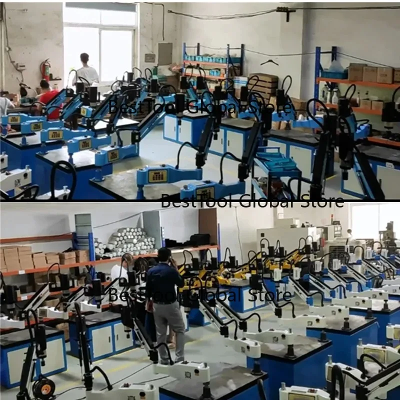 Universal Vertical Threading Machine 220V Metal Tapping Equipment for M2-M30 M3-M16 Thread Processing
