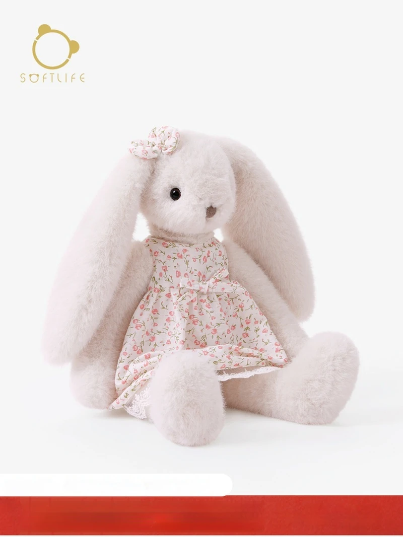 

Милая кукла-кролик, плюшевая игрушка, спальный компаньон, кукла, подарок для девочек, чучело, одеяло, кукла, подарок на день рождения