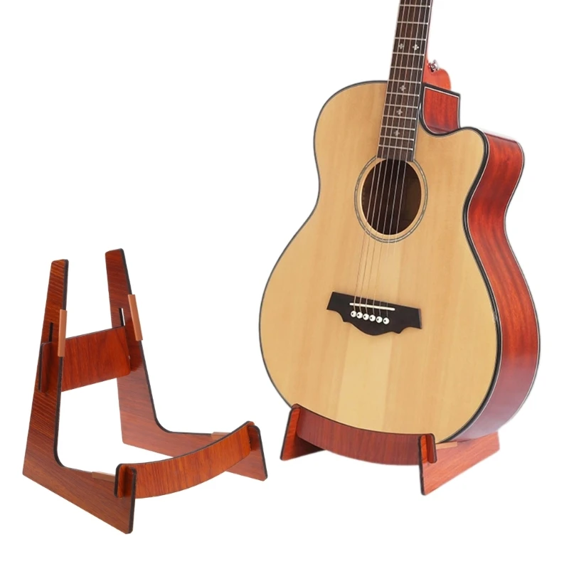 Guitar Holder, L-Frame Floor Display Instrument for Electric Ukulele Guitar